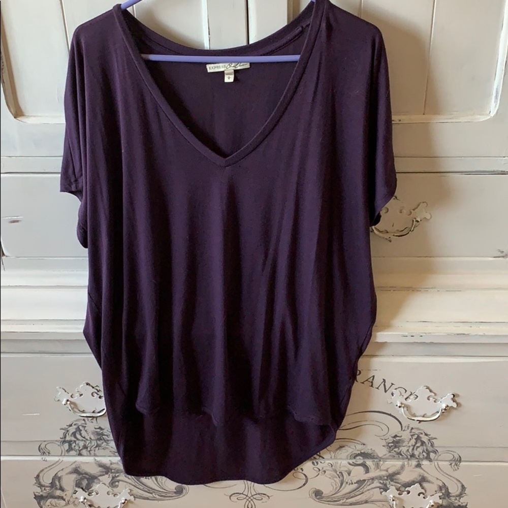Express v-neck one eleven shirt